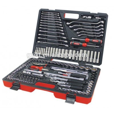 Life time maintenance mechanical hand 150 pcs metri tools sets